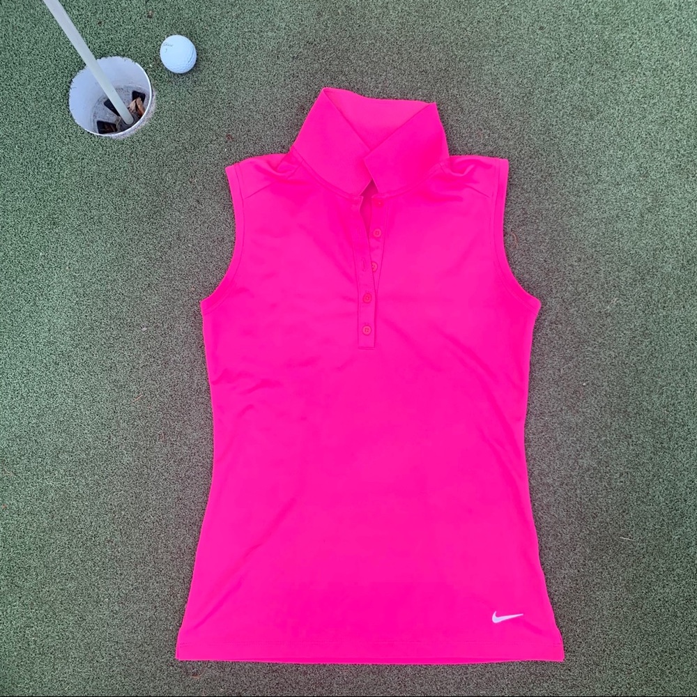 Nike women’s sleeveless golf polo